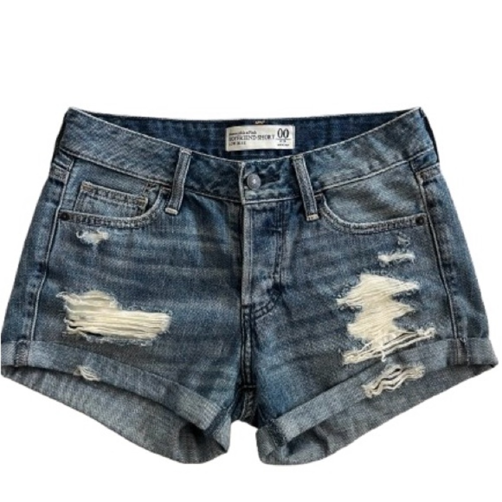 Abercrombie & Fitch boyfriend jeans Shorts size 00